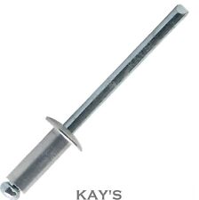 POP RIVETS DOME HEAD OPEN END BLIND A2 STAINLESS STEEL 3mm 3.2mm 4mm 4.8mm 5mm 