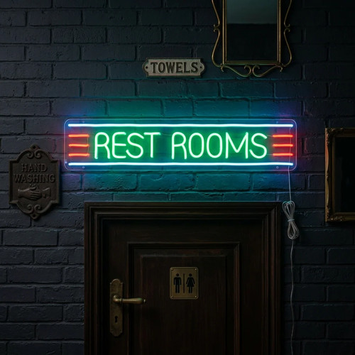 Rest rooms toilet restrooms - rest,