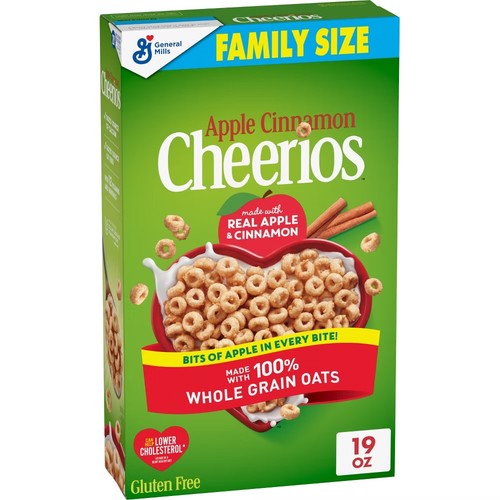 Cheerios apple cinnamon family - apple,