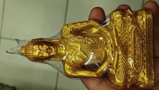 Gold Buddha Figurine Sitting