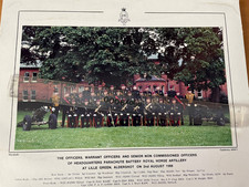 British Military Photo Parachute Batt. Royal Horse Artillery Named Soldiers 1988