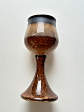 Vintage Rye Pottery Goblet |