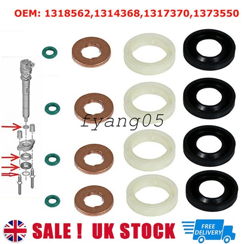 Seals washer kit for peugeot - washer,