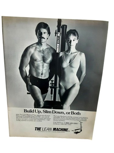 1983 lean machine fitness - 1983, ad