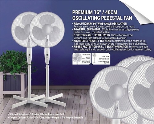 Pedestal fan - pedestal,