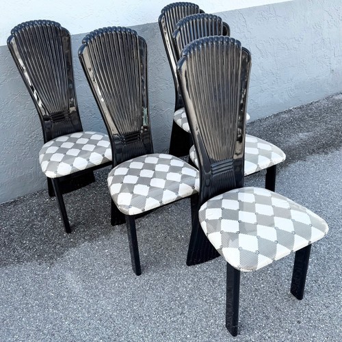 Art deco black lacquered high - art,