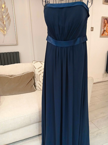 Tiffany venus blue chiffon - blue,