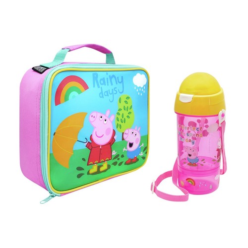 Peppa pig lunch bag and - lunch,