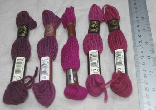 Dmc tapestry wool 5x8m shades - wool,