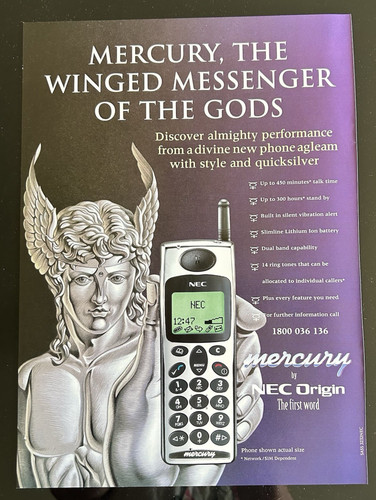 Nec mercury mobile - mobile, cell