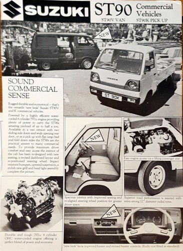 Suzuki st90 van pick - van, &
