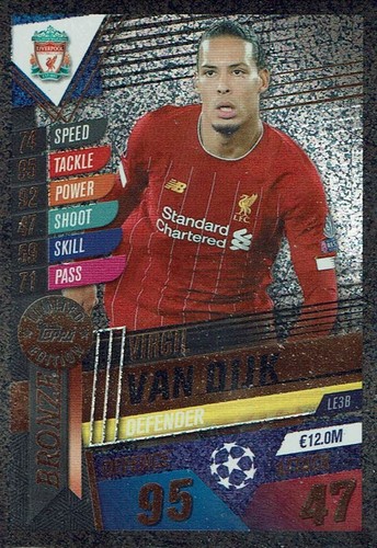 Topps match attax - match, 19/20
