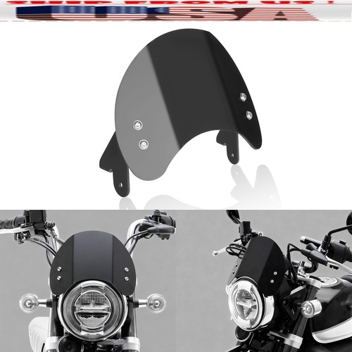 Black aluminum windshield - us,