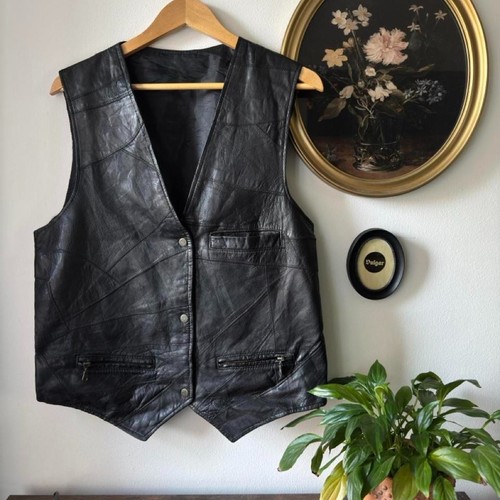 Vintage black patchwork - vintage,
