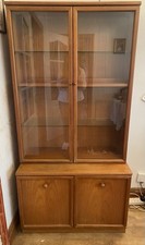 Vintage G Plan display Cabinet-1980s