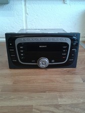FORD FIESTA MK6 ST150 SONY MP3 CAR RADIO STEREO CD PLAYER & CODE