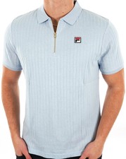 Fila vintage zip polo sky - fila,