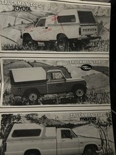 The Walker Truckman Tops Range Car Sales Info Brochure 1982