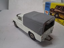 Corgi 438 Land Rover LWB with Canvas Tilt Restored in a free repro box