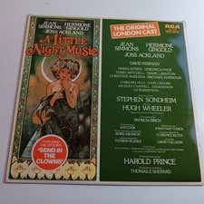 A Little Night Music / Original London Cast 1975 LP MUSICAL / EX / £5 FLAT POST