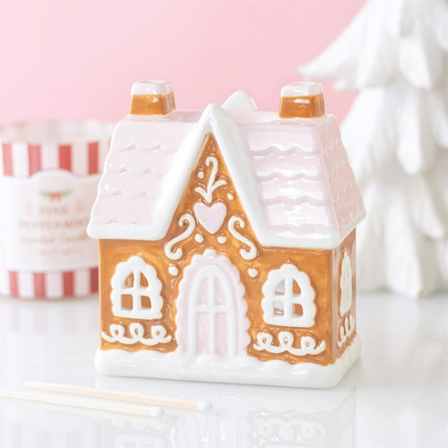 Sugarplum gingerbread house - gingerbread,