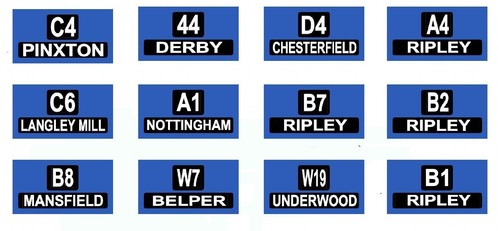 Model bus transfers 76th - model,