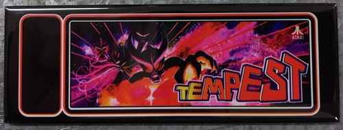 Tempest arcade game marquee - tempest,