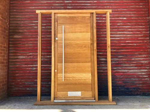 Bespoke solid oak front - solid,