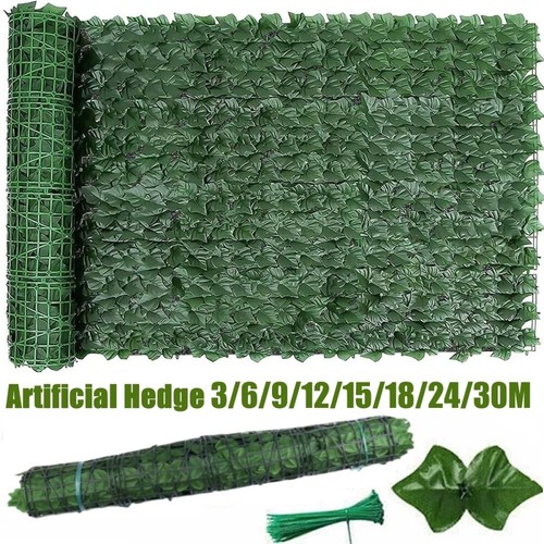 30m artificial ivy leaf - artificial, hedge