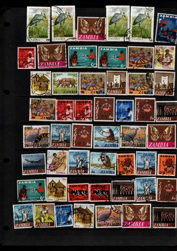 Stamps zambia - stamps, 75