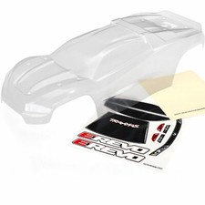 Traxxas TRX8611 Body E-Revo 2.0 Unpainted With Decal E-Revo VXL 2.0
