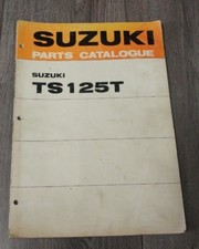 USED SUZUKI TS125T PARTS CATALOGUE 99000-91640