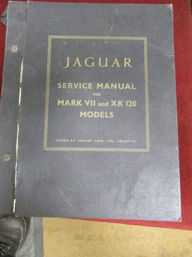 Jaguar factory service manual