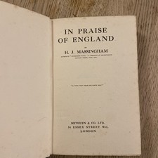 In praise of England / by H.J