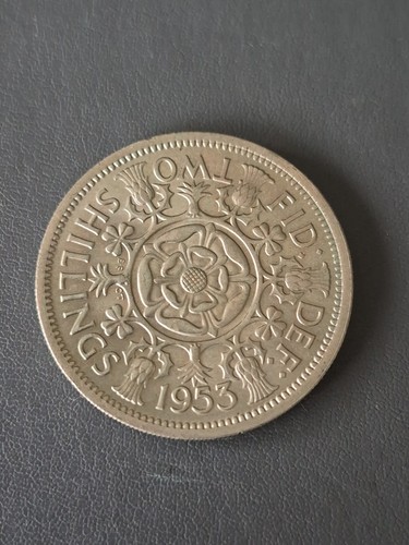 Florin uncirculated 1953 - florin,