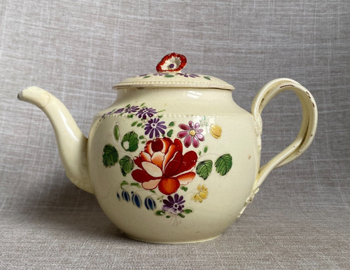 Antique c1765 leeds - antique, creamware