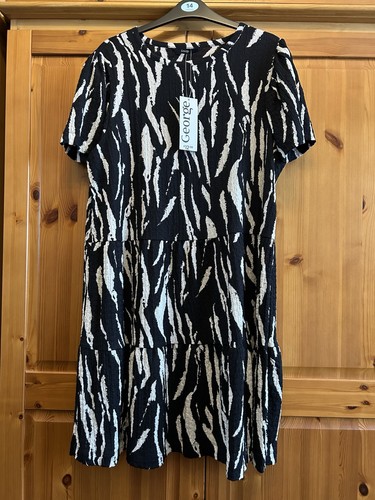 Asda new black zebra print - asda,