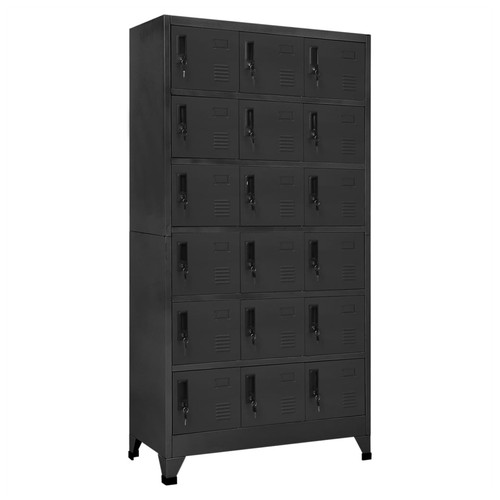 Locker cabinet anthracite - locker,