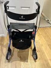 Rehasense Space LX Lightweight 4-Wheeled Walker Rollator