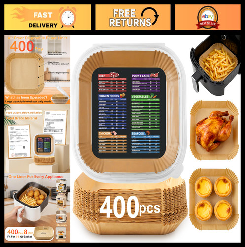 400 pcs disposable - disposable, fryer
