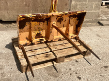Bale Spike Lifter 3 Strong Spikes Ex Skidsteer /Bobcat Fork No VAT