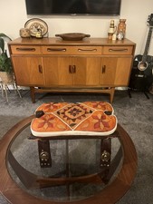 Vintage Leather Footstool