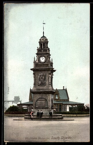 Postcard south shields - south,
