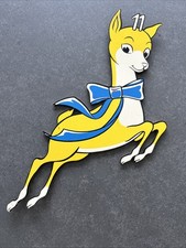 BABYCHAM Large Plastic Bar Display Sign Plaque 1960/70s