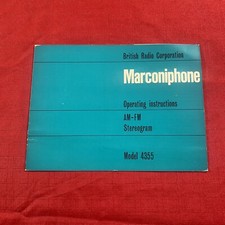 Original Marconiphone Model