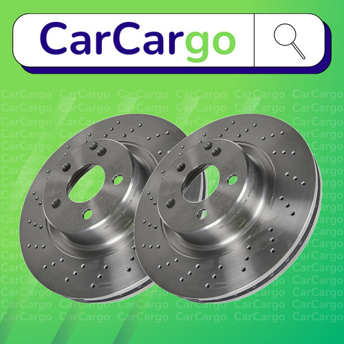 Vented front brake discs - brake,