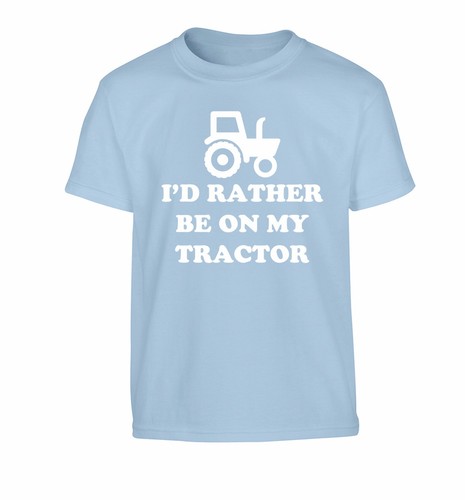 Rather my tractor - be,