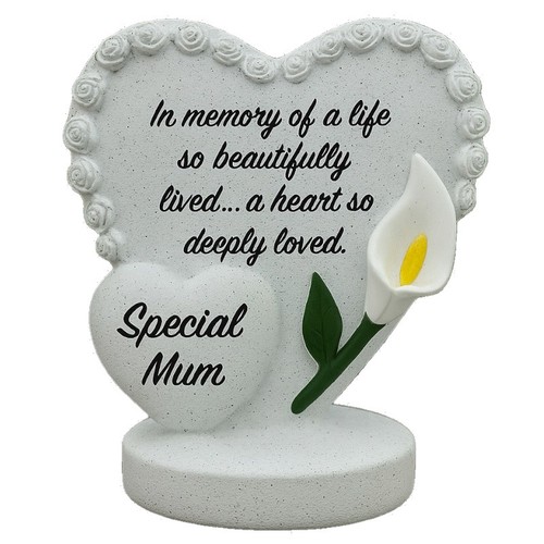 Double heart memorial special - heart,