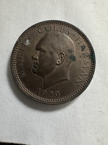 Lundy puffin 1929 coin - 1929,