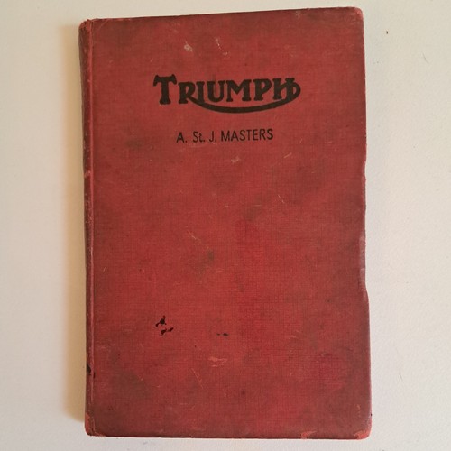 Triumph motor cycles st - a, j